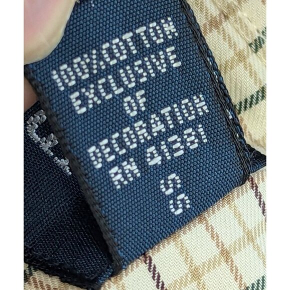 Ralph Lauren Men size XL Plaid Button Up Shirt Suede Elbow Patches Equestrian - Picture 11 of 16